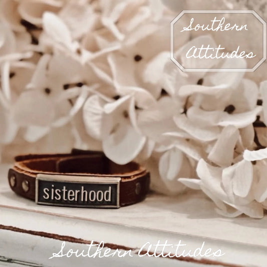 Sisterhood Leather Bracelet