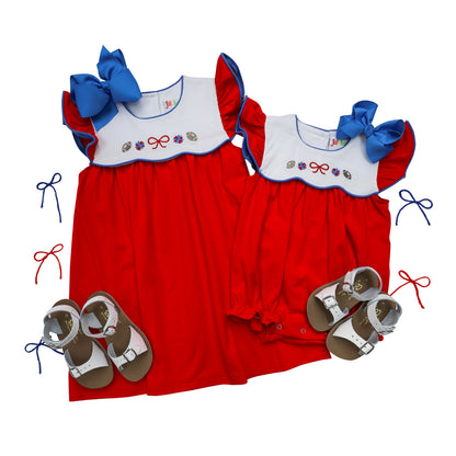 Team Spirit Scallop Dress