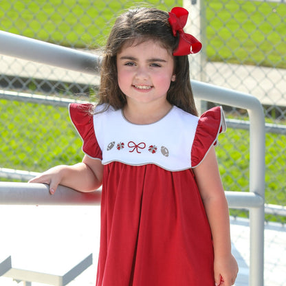 Team Spirit Scallop Dress
