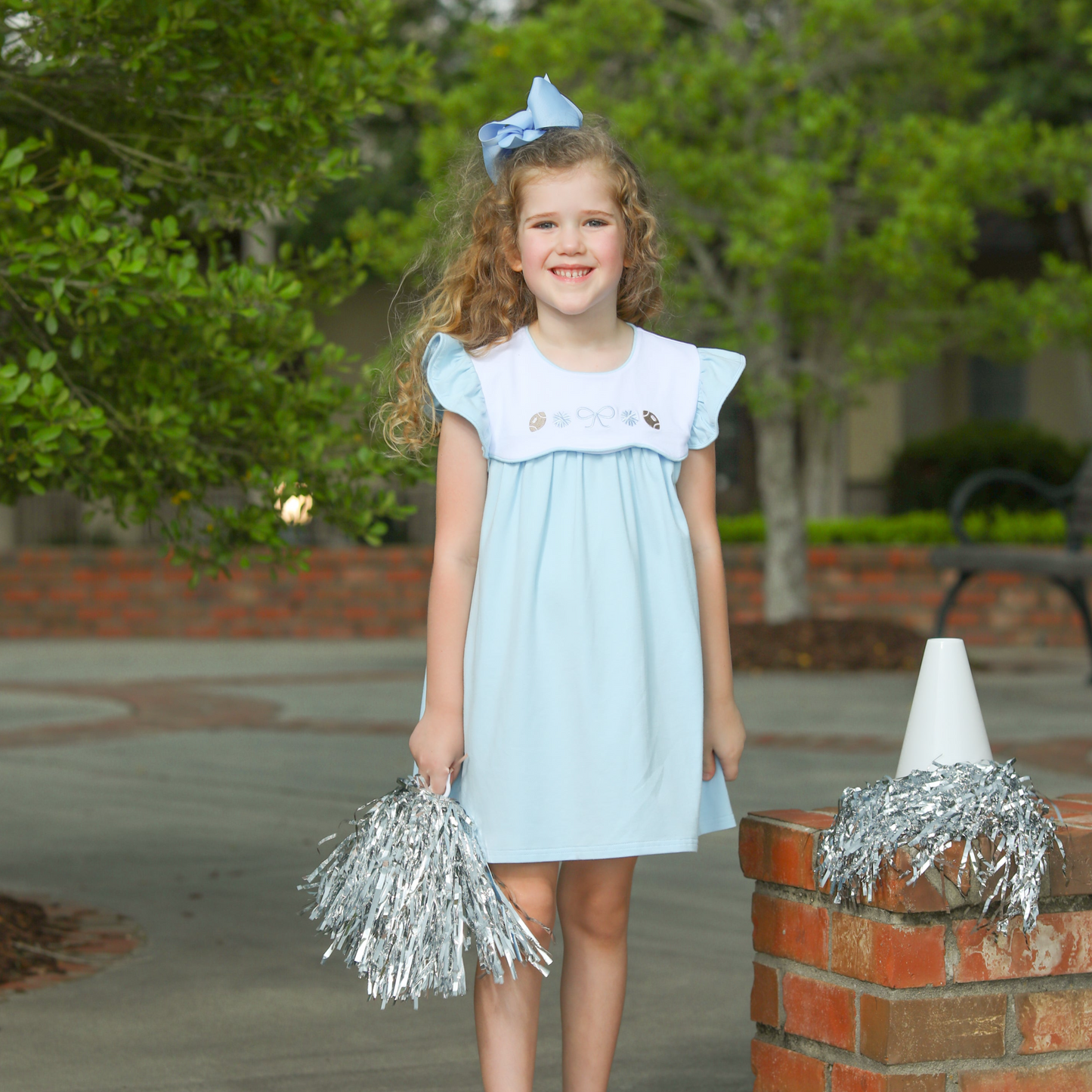 Team Spirit Scallop Dress