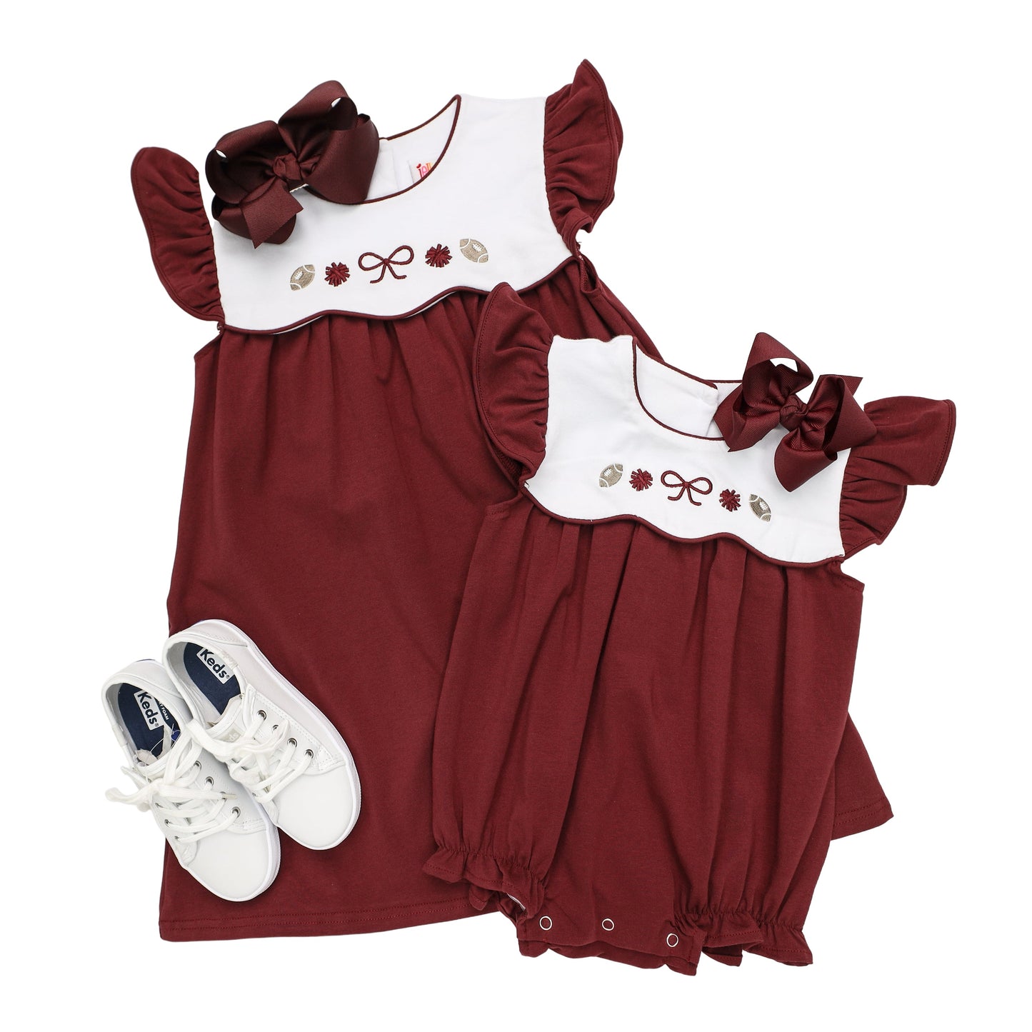 Team Spirit Scallop Dress