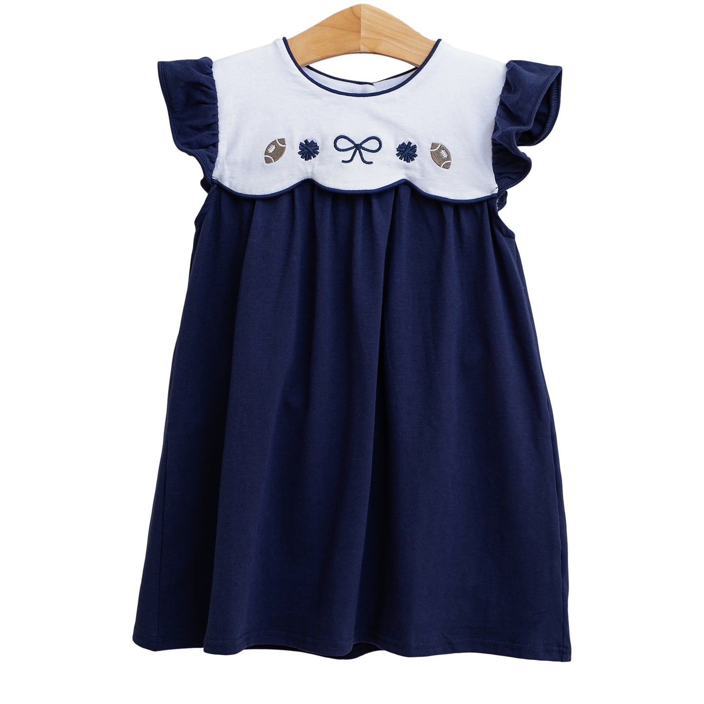 Team Spirit Scallop Dress
