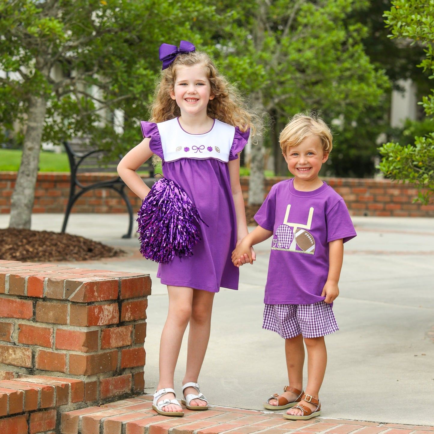 Team Spirit Scallop Dress