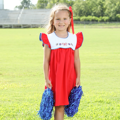 Team Spirit Scallop Dress