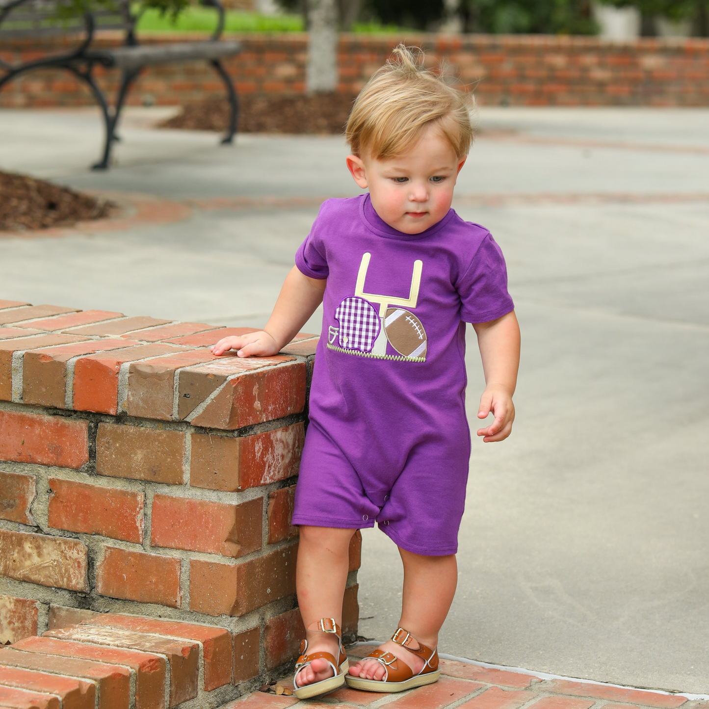 Touch Down Romper