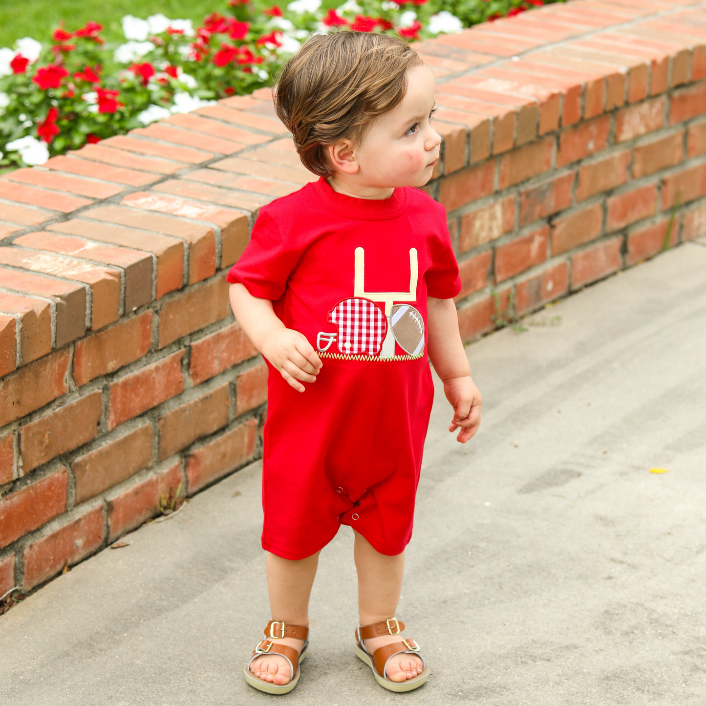 Touch Down Romper